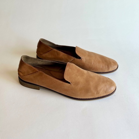 Sperry Tan Genuine Leather Flats Size 12 - Picture 1 of 15